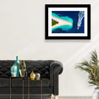 Zlatni Rat Beach Aerial, Bol Croatia Wall Art