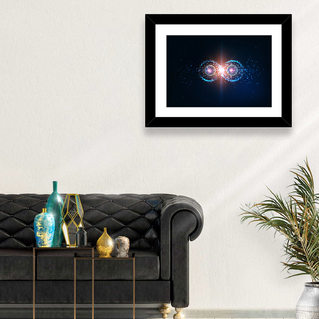 Polygonal Infinity Loop Wall Art