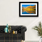 North Lake Autumn Reflection Wall Art