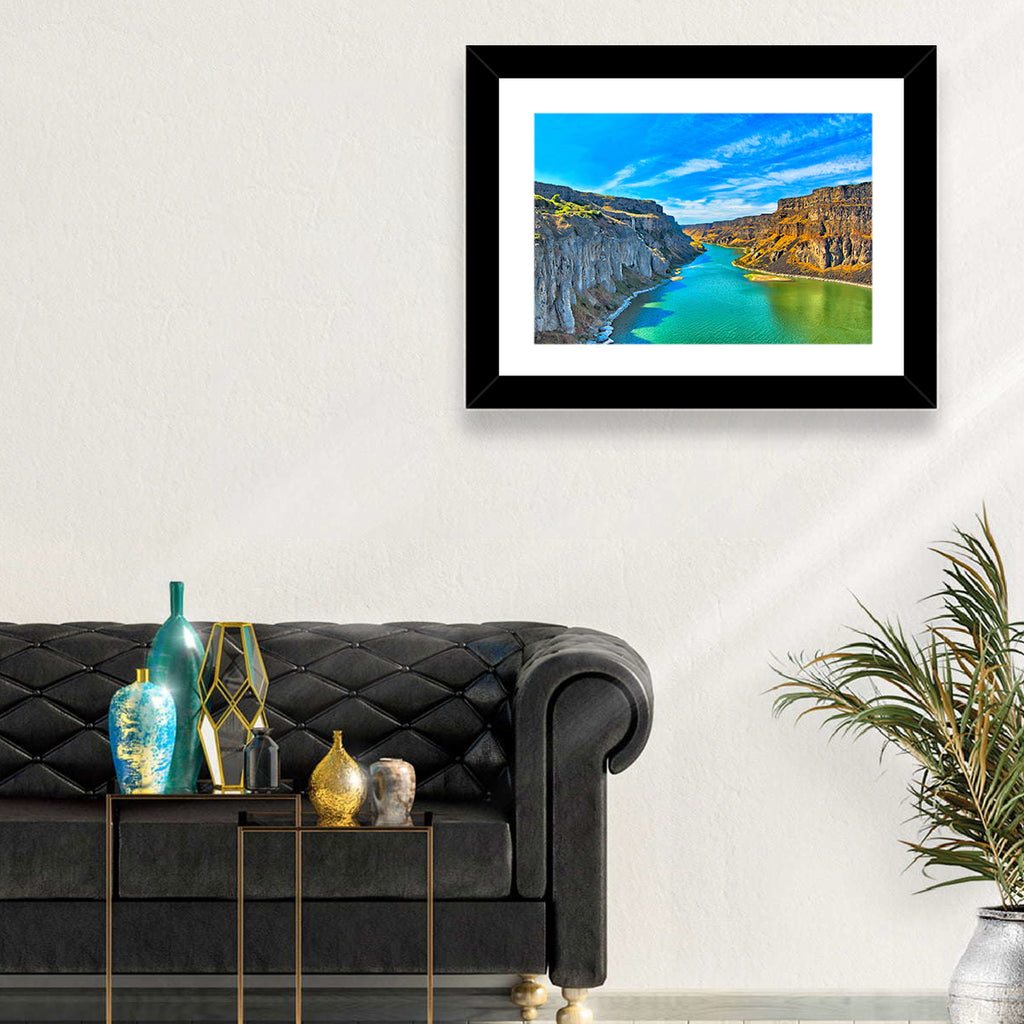 Snake River Canyon at Twin Falls Wall Art