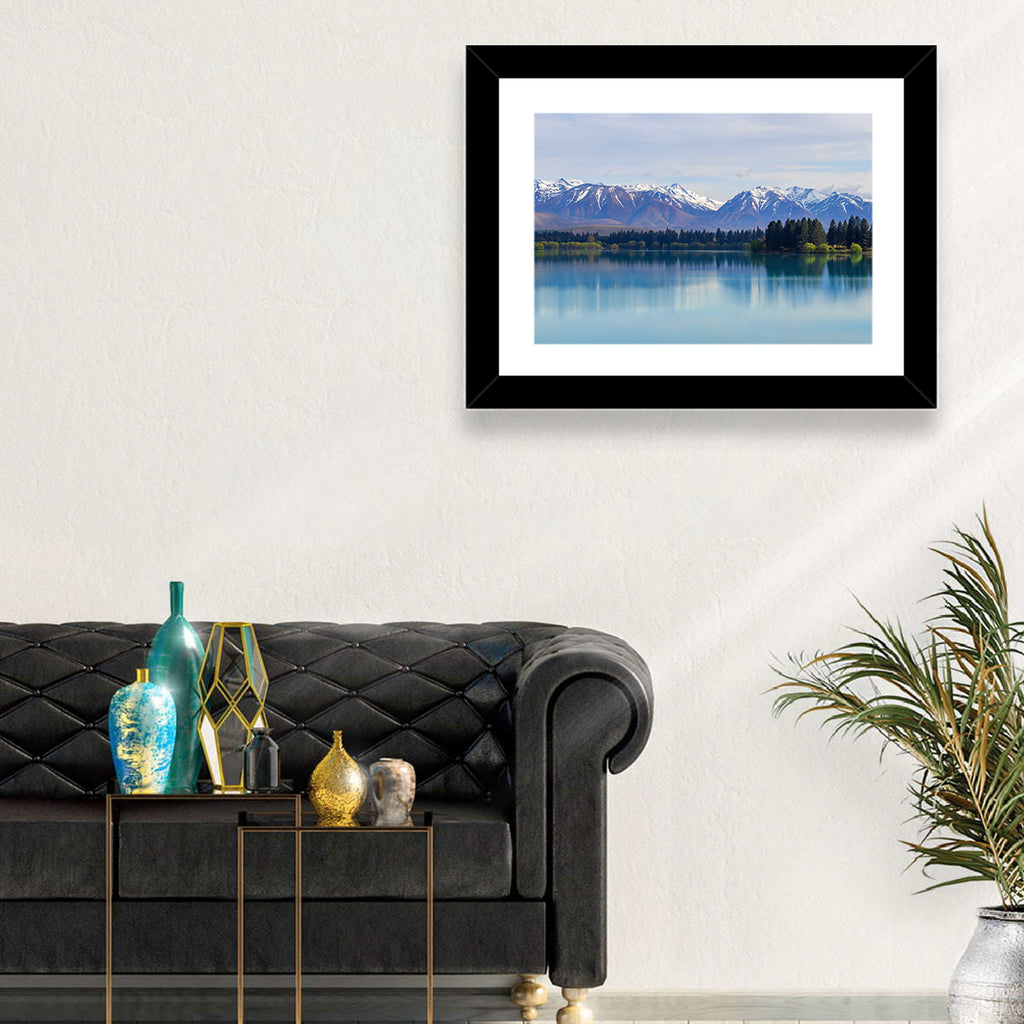 Lake Ruataniwha Reflection Wall Art