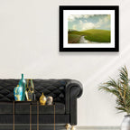 Winding Road Through Rolling Hills Wall Art
