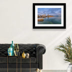 Busskirch Church on Lake Obersee Wall Art
