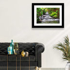 Tabacon Tiered Hot Springs Waterfall Wall Art