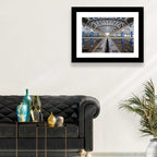 Stillwell Avenue Station Platform Perspective Wall Art