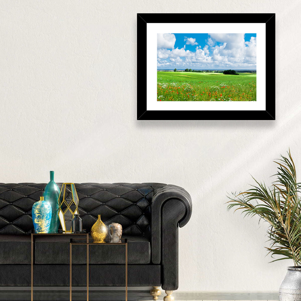 Summer Meadow with Poppies Wall Art