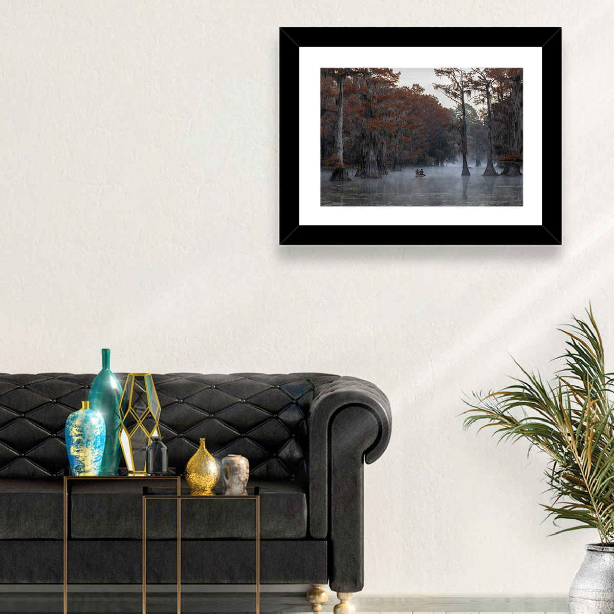 Caddo Lake Morning Mist Wall Art