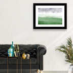 Misty Green Fields Wall Art