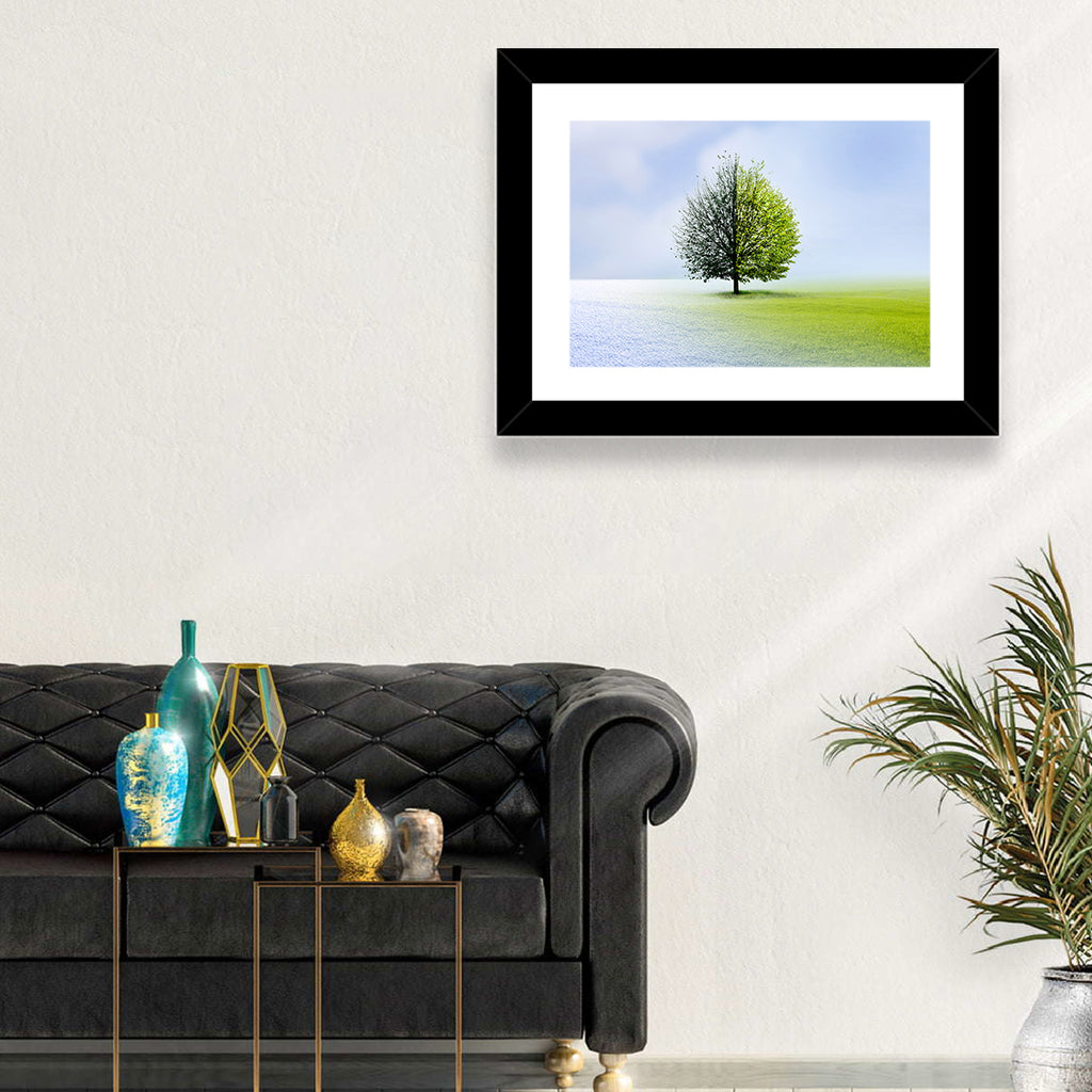 Winter to Spring Tree Wall Art