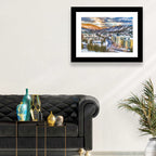 Vail Village Skyline Wall Art