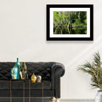 Bald Cypress and Great Blue Heron Wall Art