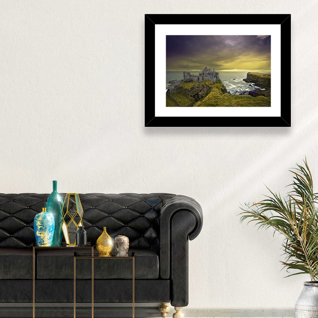 Dunluce Castle Ruins Wall Art