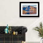 Failure Is Success in Progress Wall Art