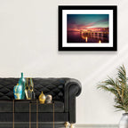 Jekyll Island Pier at Dusk Wall Art