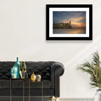 Vembanad Lake Sunset Wall Art