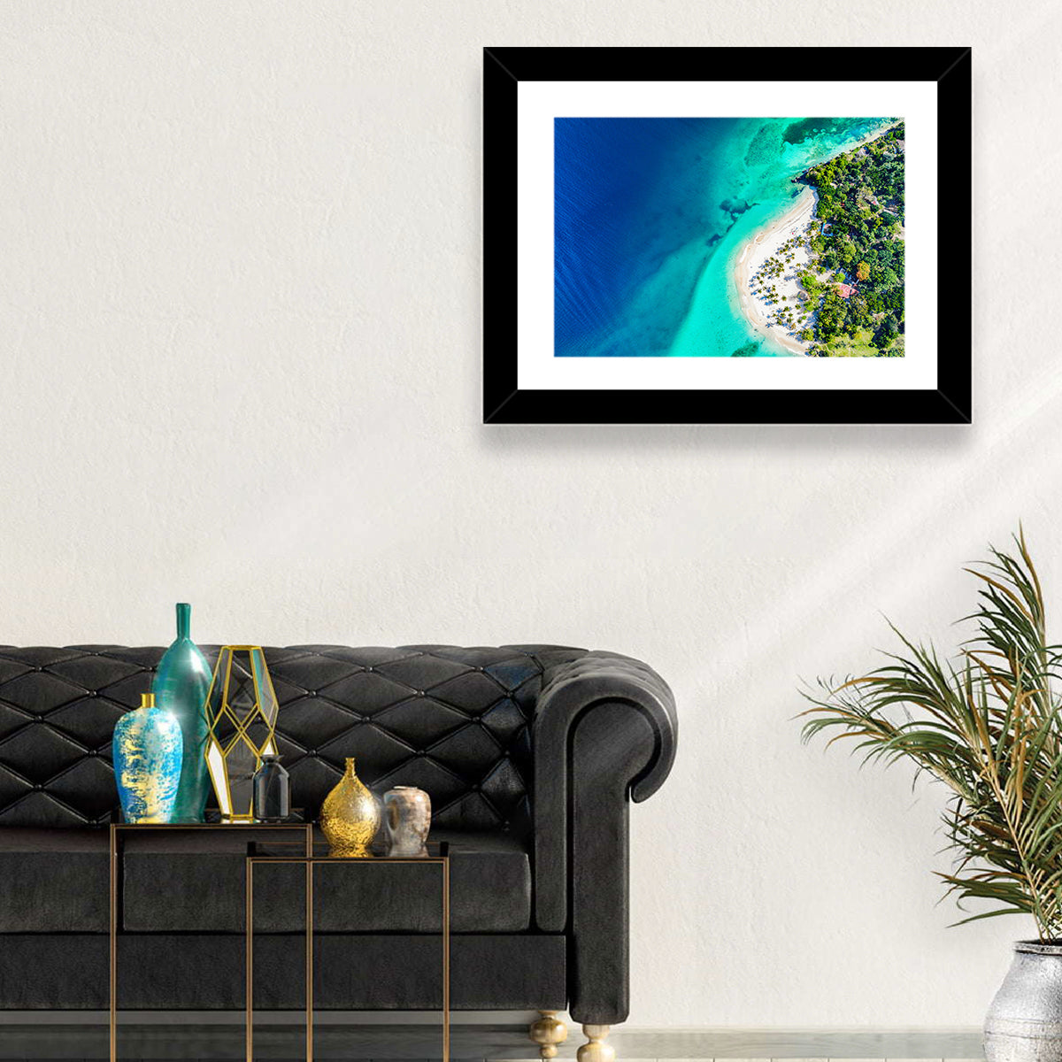 Cayo Levantado Aerial View Wall Art