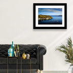Portree Harbour Colorful Houses Wall Art