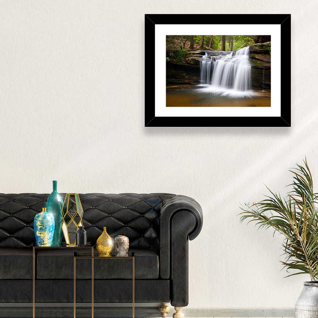 Table Rock State Park Waterfall Wall Art