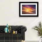 Maine Beach Sunrise Wall Art
