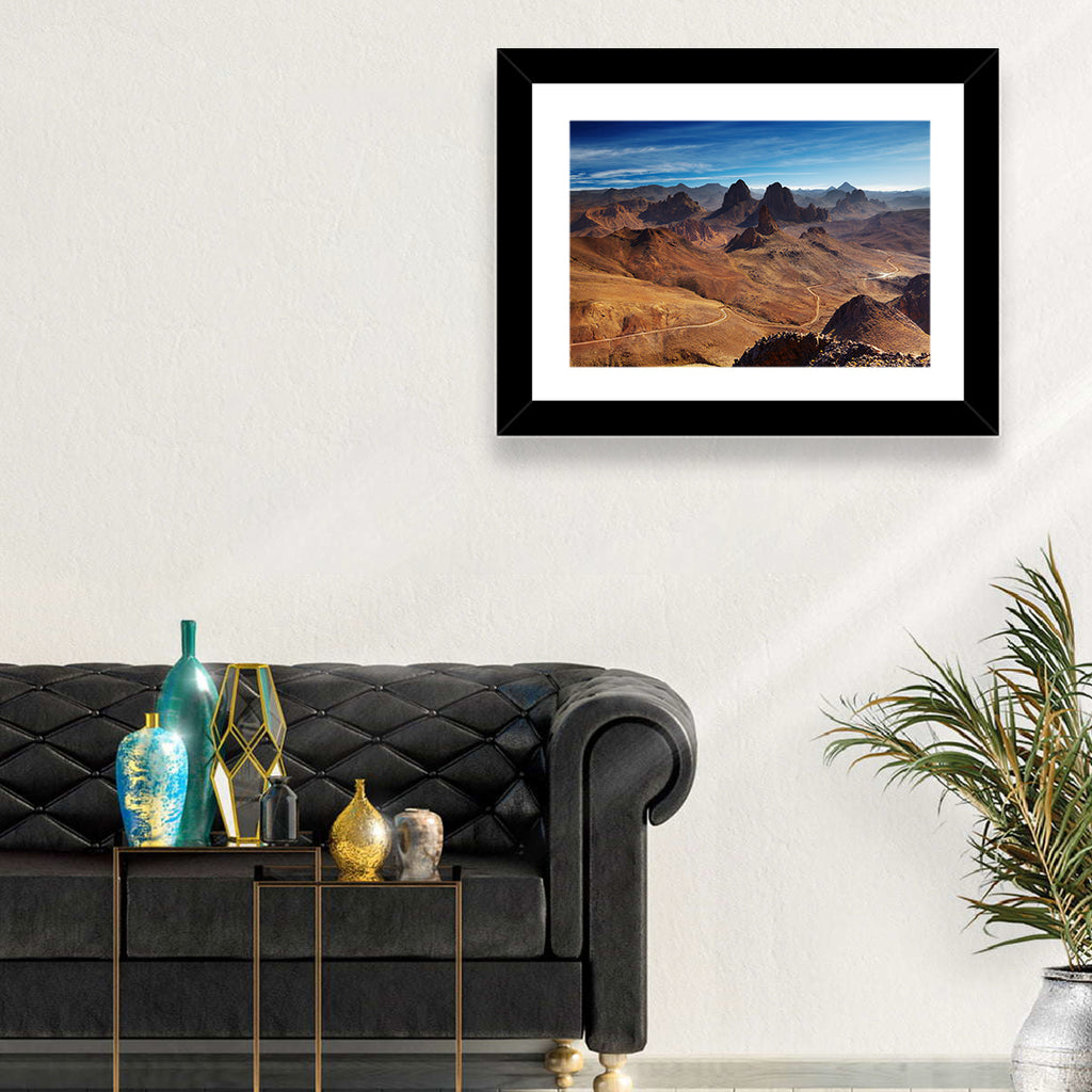 Hoggar Mountain Road Wall Art