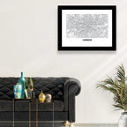 London River Map Wall Art