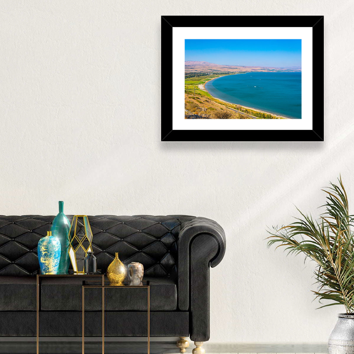 Sea of Galilee, Tiberias Wall Art in a room, landscape