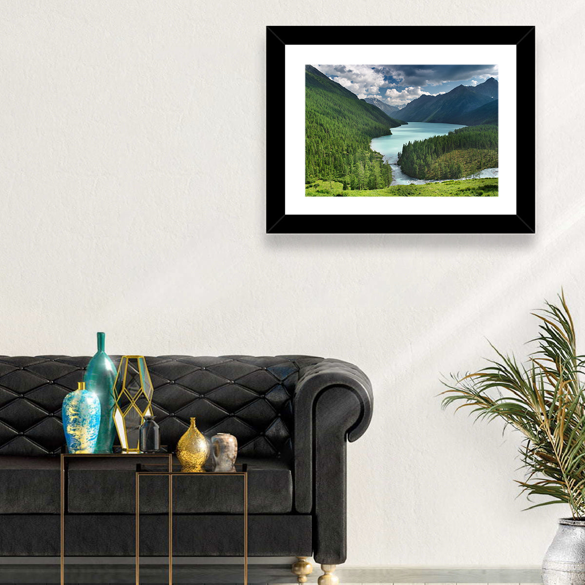 Kucherlinskoe Lake, Altai Wall Art in a room, landscape