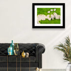 Aerial Golf Course Landscape Wall Art