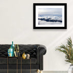 Snow-capped Whistler Peaks Wall Art