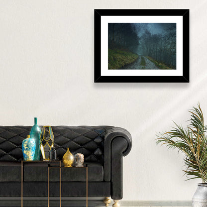 Muddy Forest Pathway Wall Art