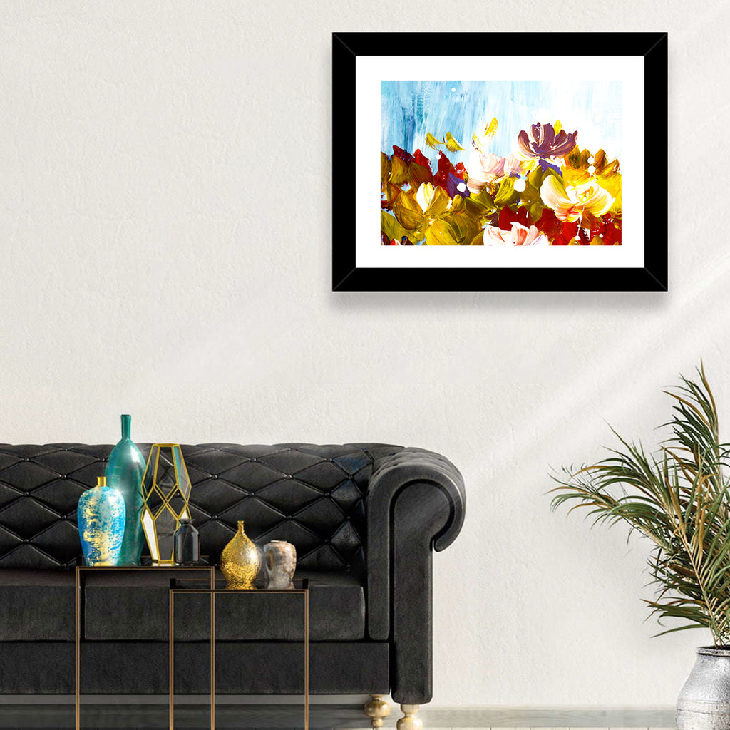 Impasto Floral Garden Wall Art