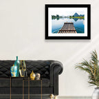 Li River Bamboo Raft, Guilin Wall Art