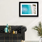 Cas Abou Aerial Shoreline Wall Art