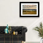 Akaroa Lake Gravel Path View Wall Art