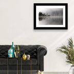 Ferchensee Morning Mist Wall Art