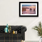 Twelve Apostles Sunset Sea Stacks Wall Art