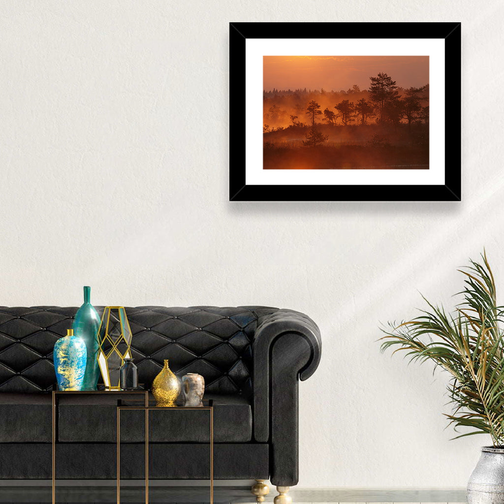 Kakerdaja Bog at Sunrise Wall Art