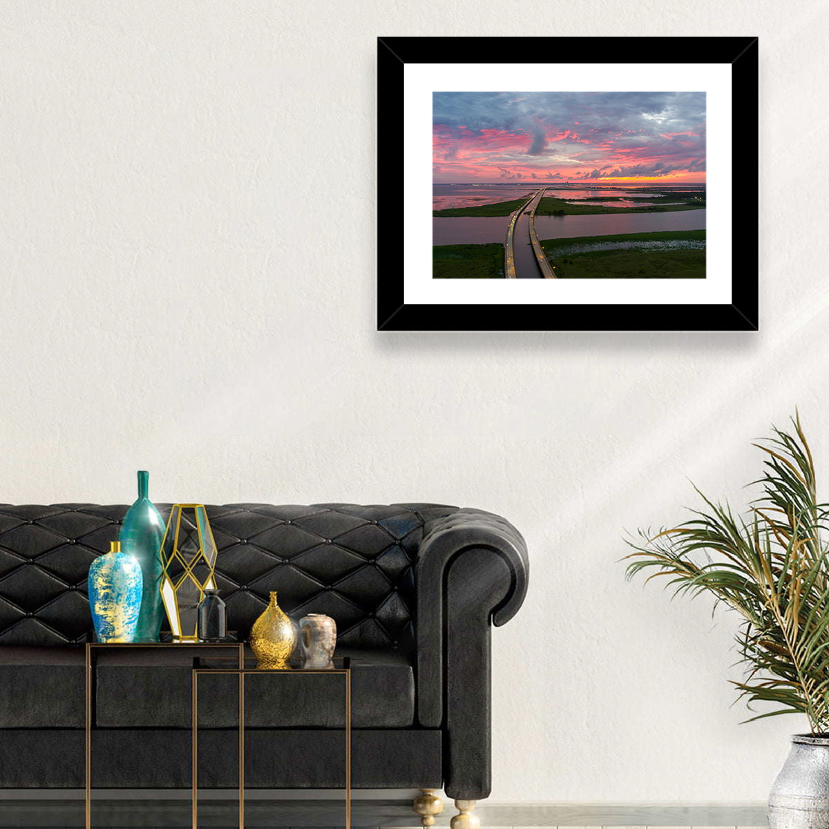 Mobile Bay Bridge Wall Art