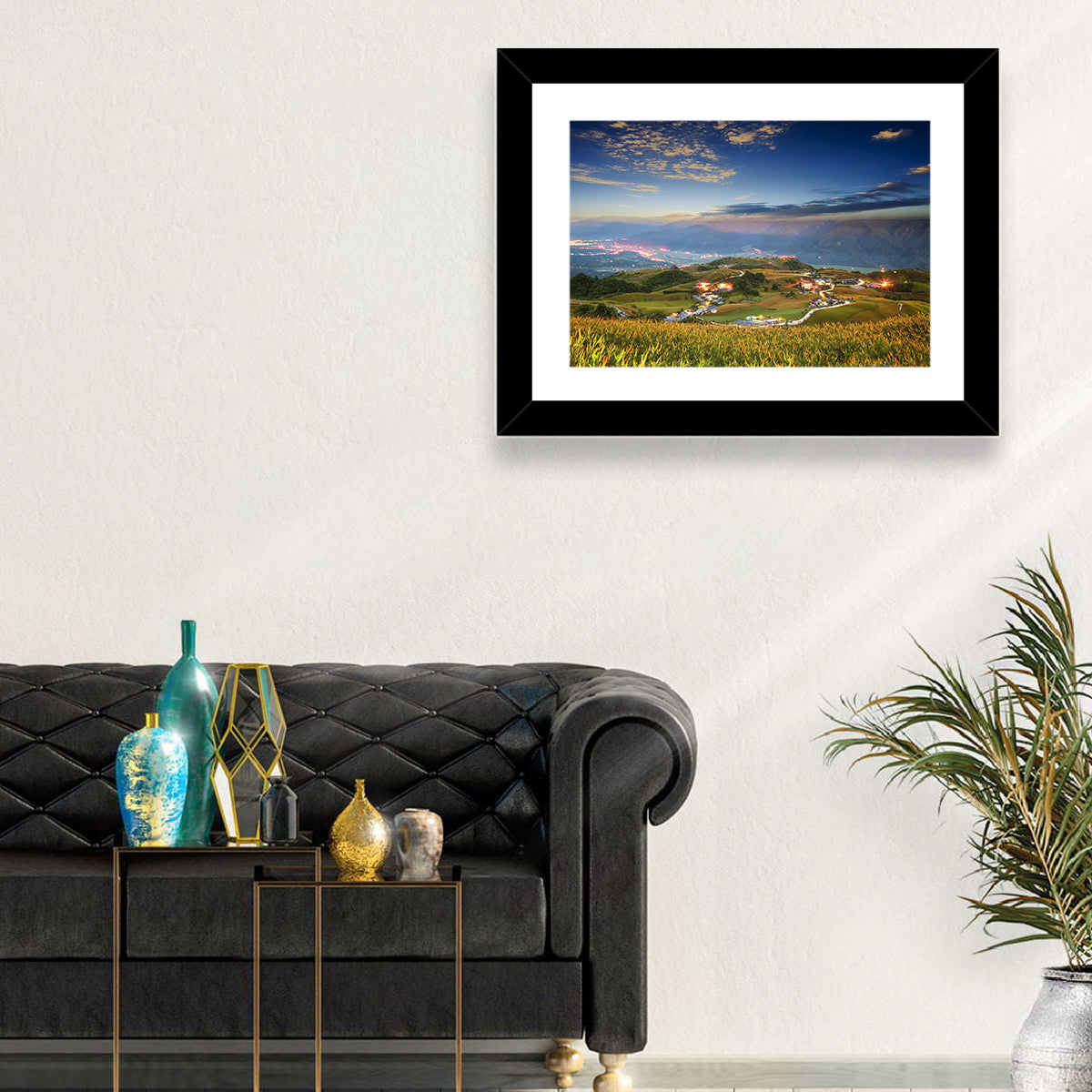 Sixty Stone Mountain Nightscape Wall Art