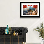 Khao Nor Maple Framed Peak Wall Art