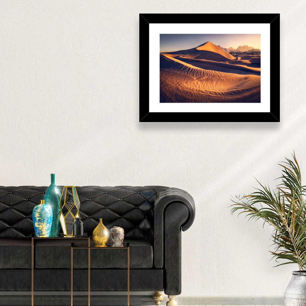 Tabuk Golden Hour Dunes Wall Art