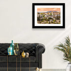 Granada Albaicín Sunset Cityscape Wall Art