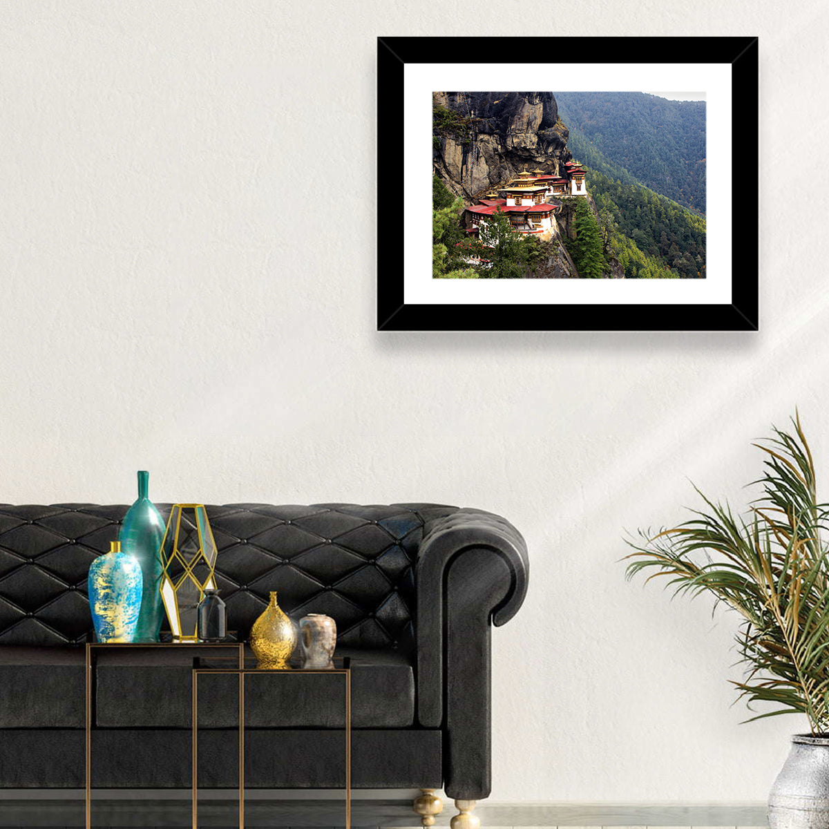 Tiger's Nest Monastery, Paro Bhutan Wall Art