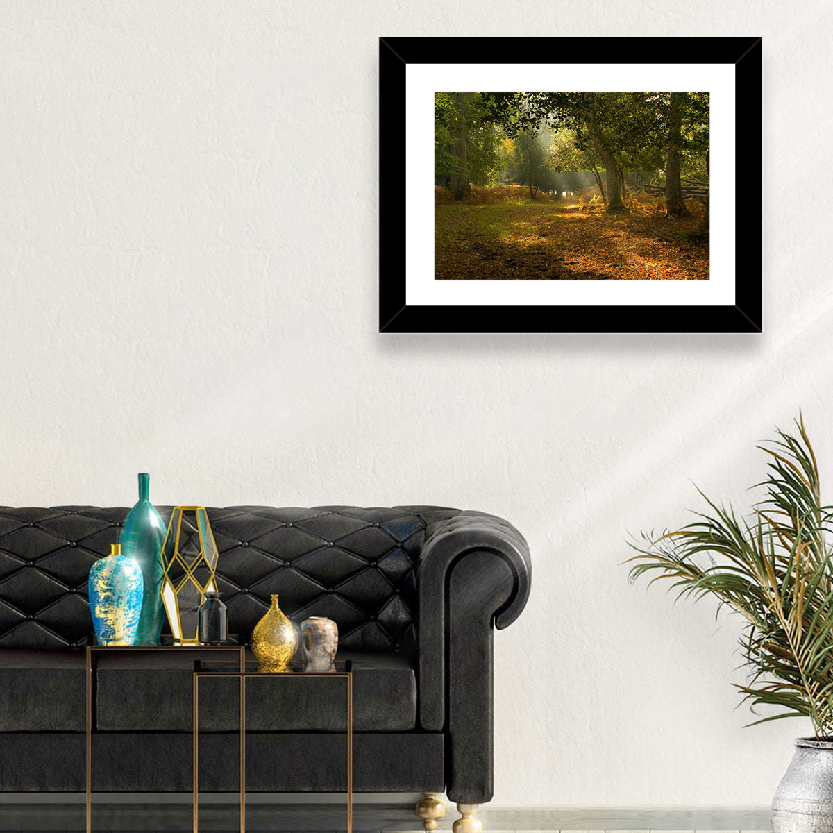 Autumn Forest Path, Hampshire Wall Art