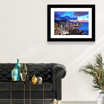 Hong Kong Coastal Skyline Wall Art