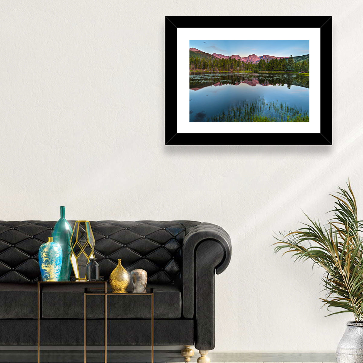 Sprague Lake Reflection Wall Art