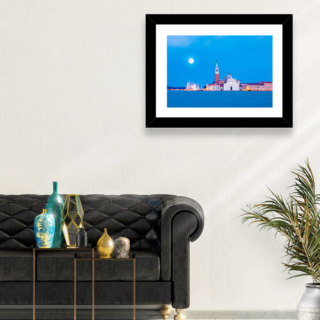San Giorgio Maggiore Moonlight Wall Art