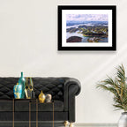 Guatapé Reservoir Aerial View Wall Art