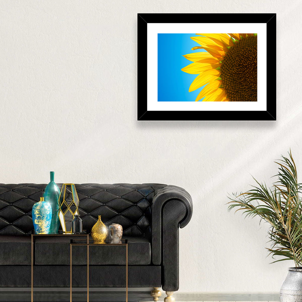 Sunflower Close-up Wall Art