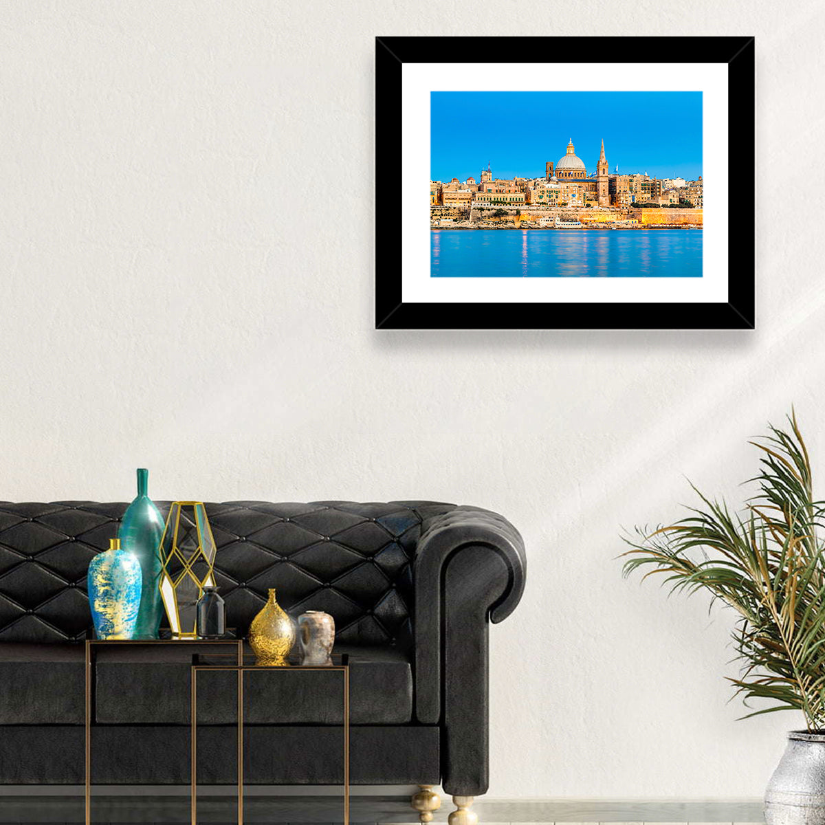 Valletta Waterfront Skyline Wall Art